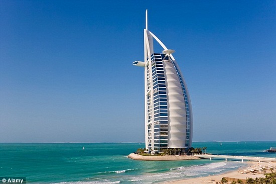 Khách sạn Burj Al Arab ở Dubai