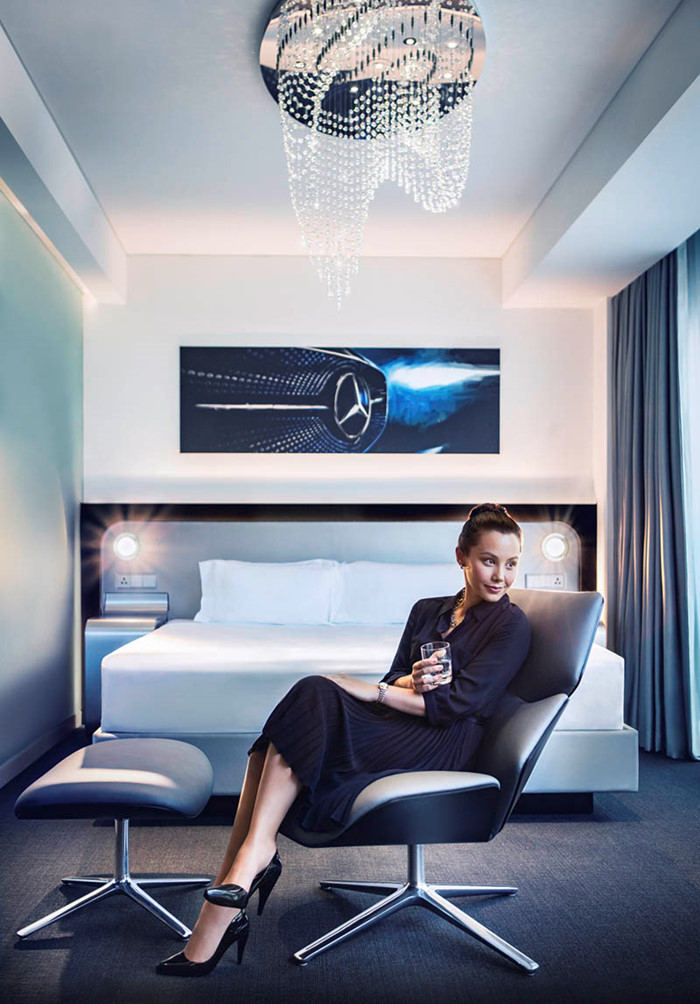 7 triệu đồng qua đêm ở phòng ngủ kiểu Mercedes tại Singapore - ảnh 11