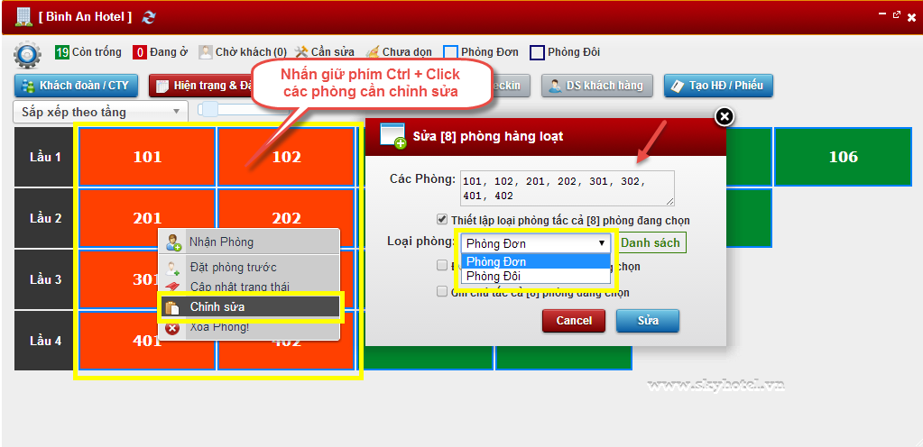 Chỉnh sửa hàng loạt