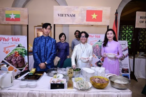 Phở Việt được giới thiệu tại sự kiện "Taste the World"