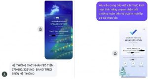 Số tài khoản nhận tổng cộng hơn 1 tỷ đồng của đối tượng lừa đảo đều là số tài khoản của các doanh nghiệp Việt