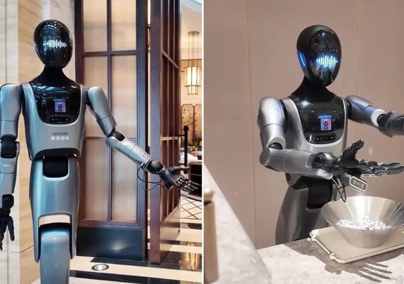 Khách sạn đầu tiên sử dụng nhân viên là robot hình người